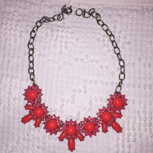 Jcrew factory pink/orange/coral Necklace